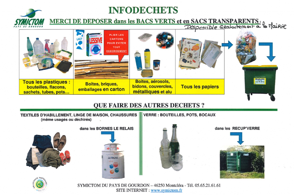 Info déchets 1 - juillet 2020