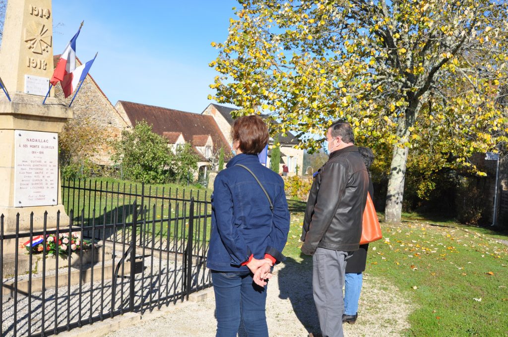 Célébration 11 Novembre 2020 Mairie Nadaillac de Rouge