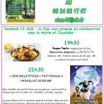 Vide grenier et Ciné belle étoile à Nadaillac